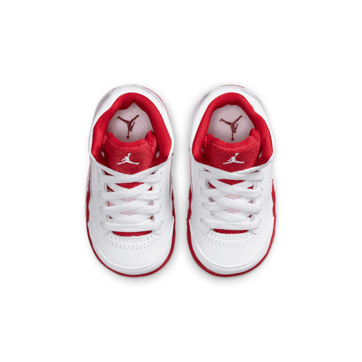 Air Jordan 5 Retro White Pink Red (TD) Angle 1