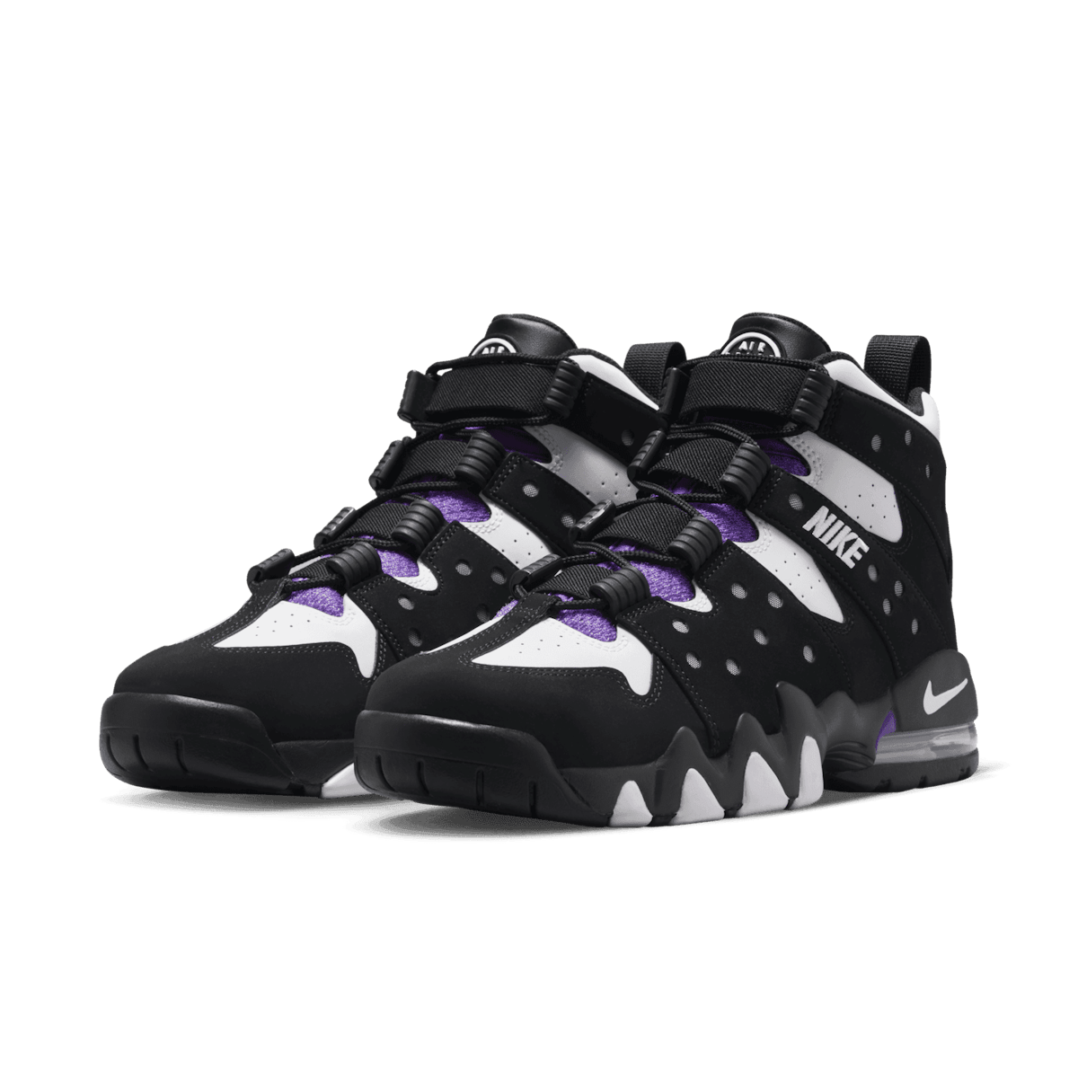 Nike Air Max 2 CB 94 Black White Purple (2023) Angle 2