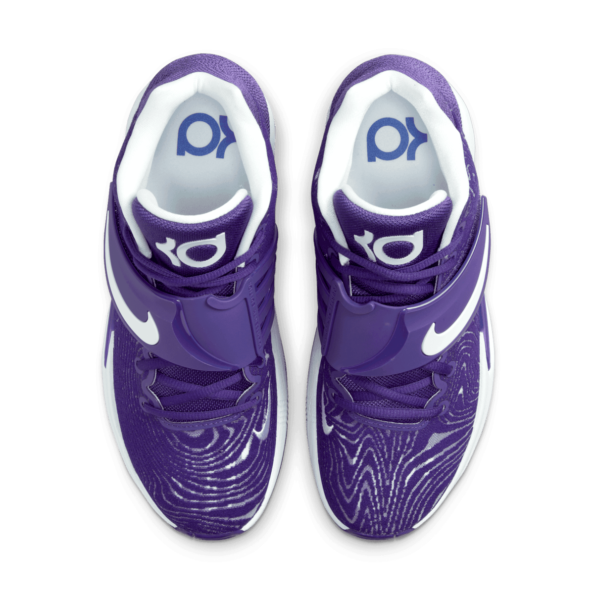 Nike KD14 Court Purple White Angle 1