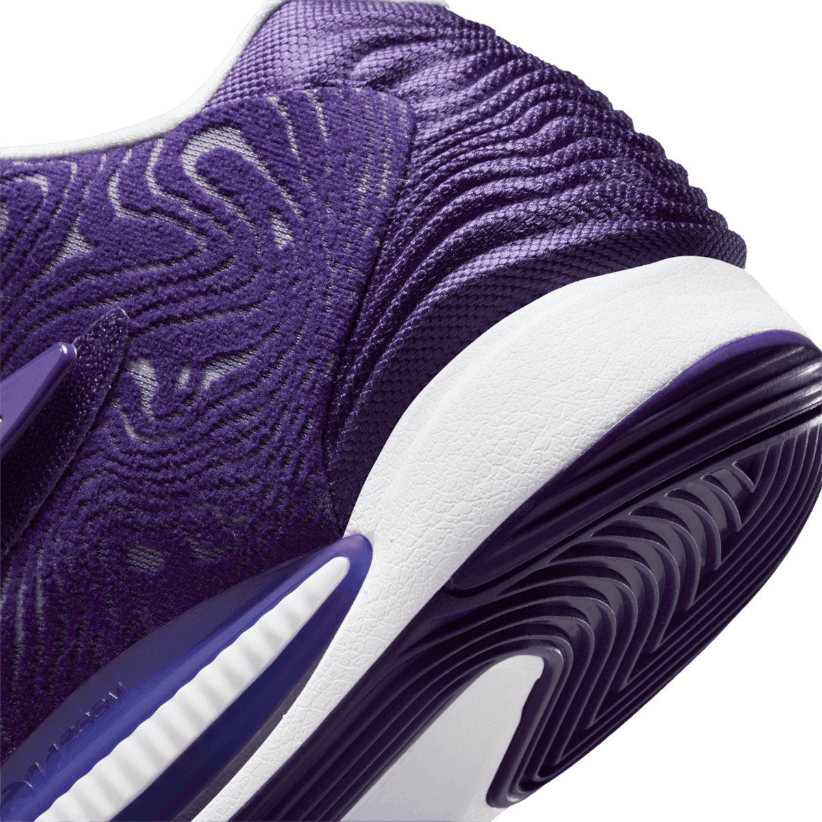 Nike KD14 Court Purple White Angle 5