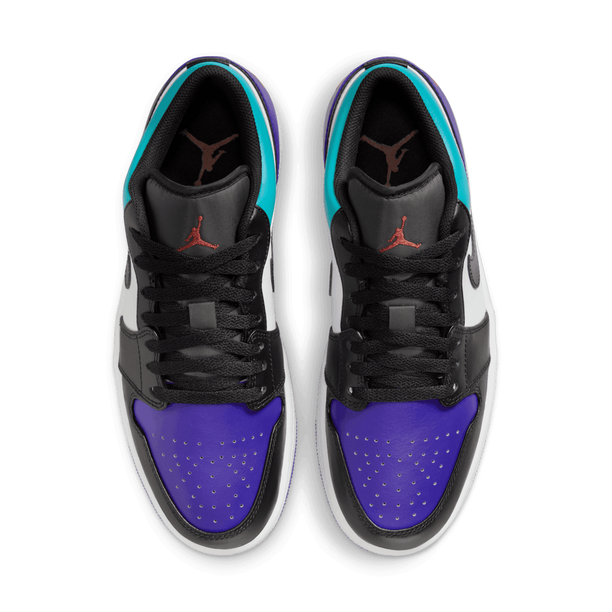 Air Jordan 1 Low Black Toe Grape Angle 1