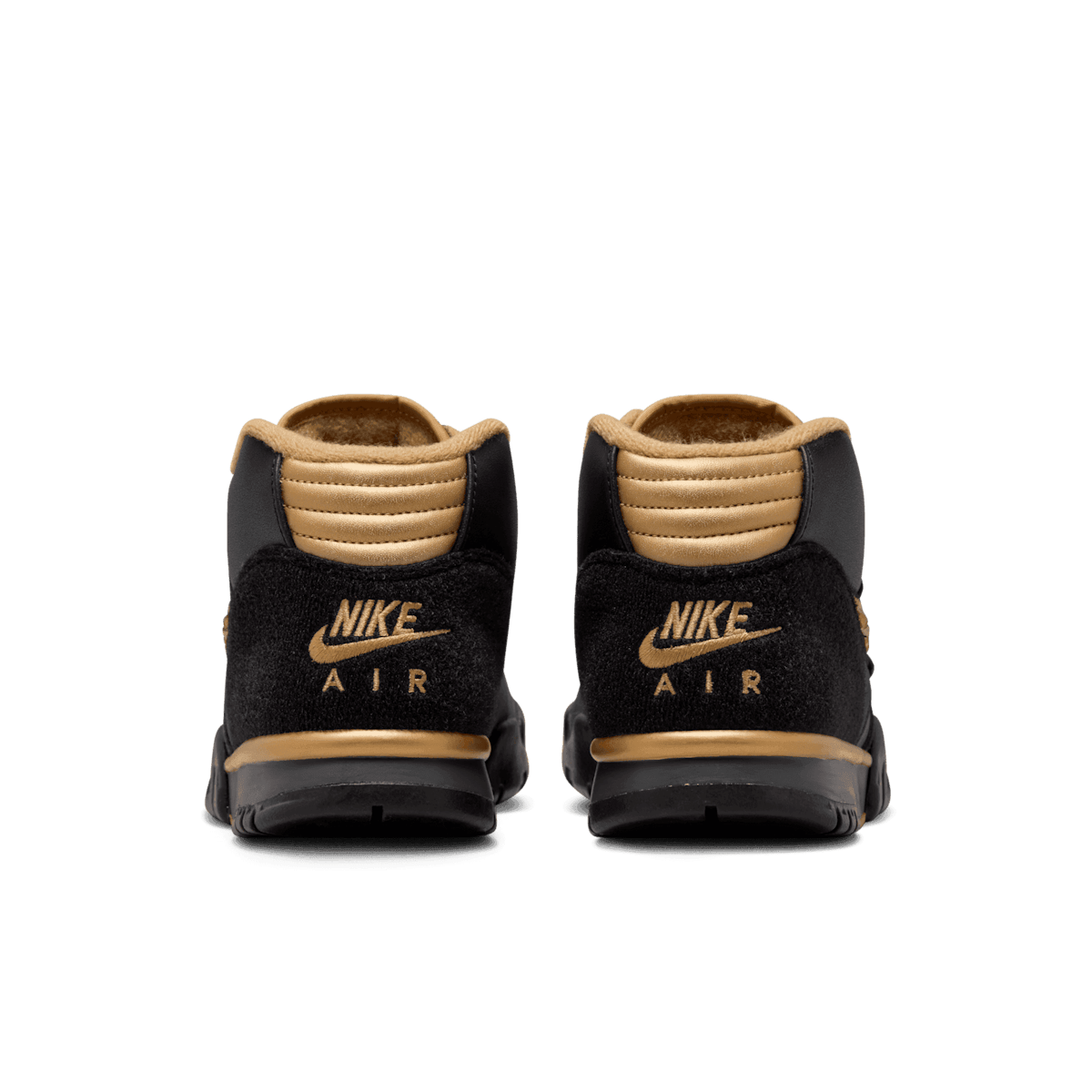 Nike Air Trainer 1 College Football Playoffs Black Gold Angle 3