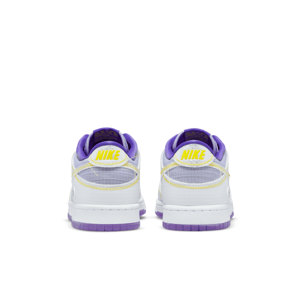 Nike Dunk Low Union Court Purple Angle 3