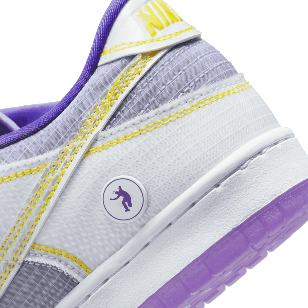 Nike Dunk Low Union Court Purple Angle 5