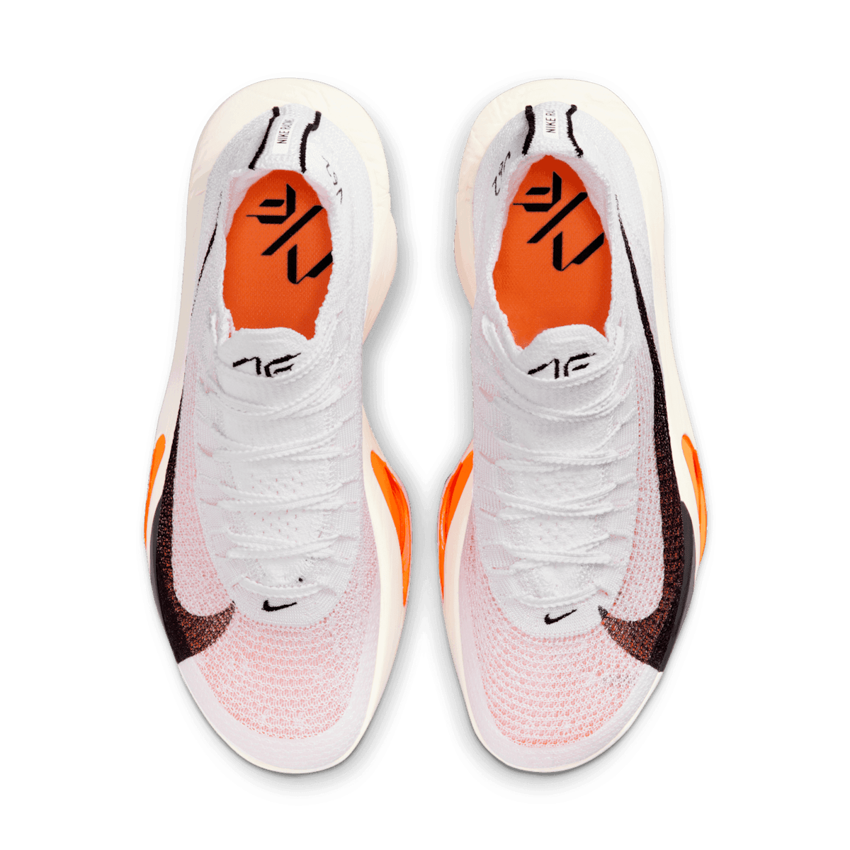 Nike Alphafly NEXT% 3 Proto White Black Orange (W) Angle 1