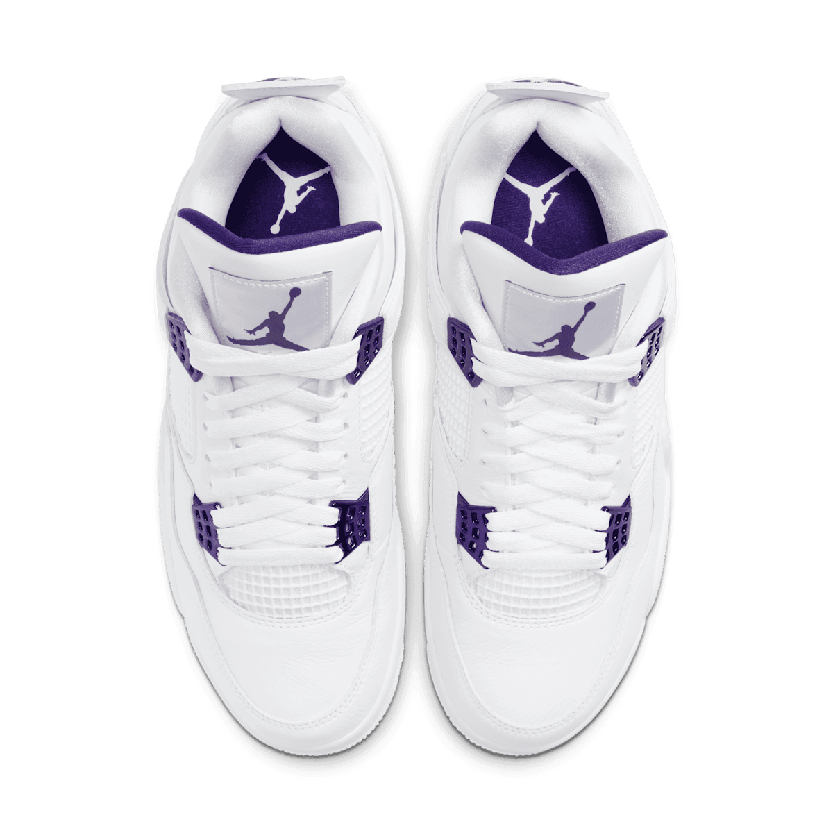 Air Jordan 4 Retro Metallic Purple Angle 1