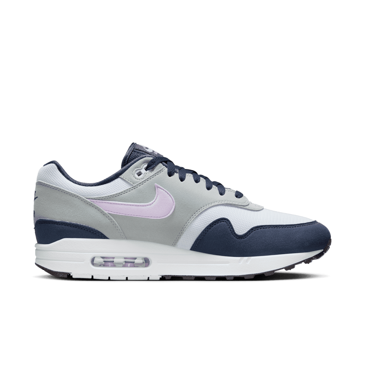 Nike Air Max 1 Football Grey Lilac Bloom Angle 1