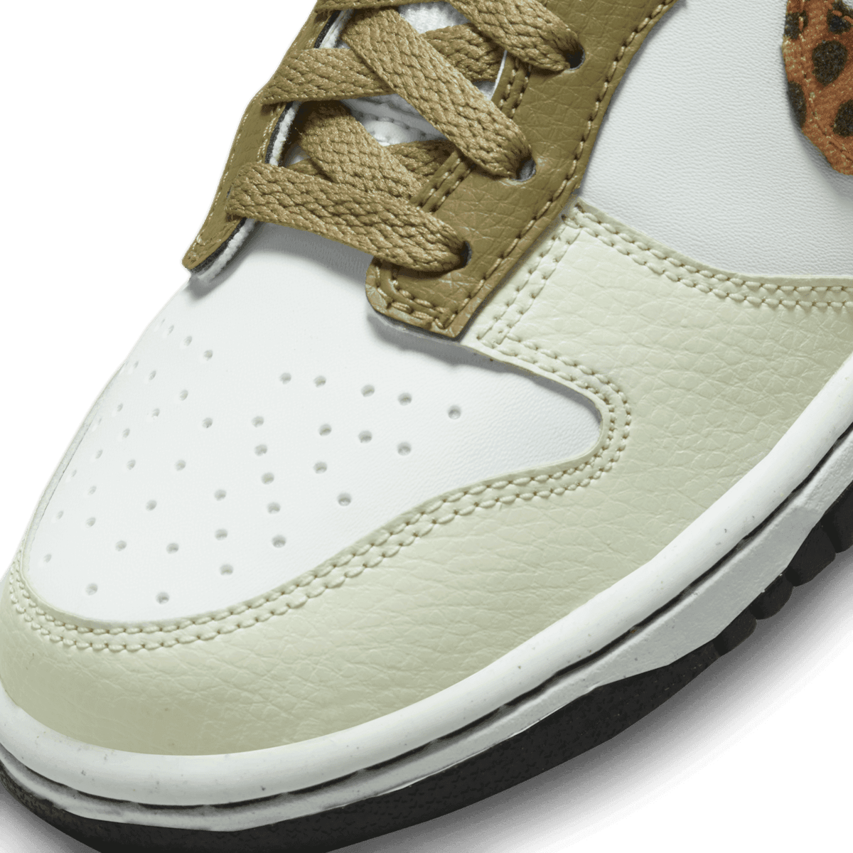 Nike Dunk Low Olive Leopard (GS) Angle 4