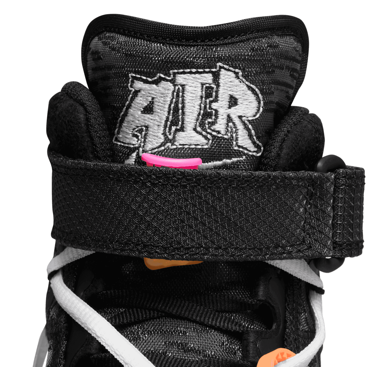 Nike Air Force 1 Mid Off-White Black Angle 6