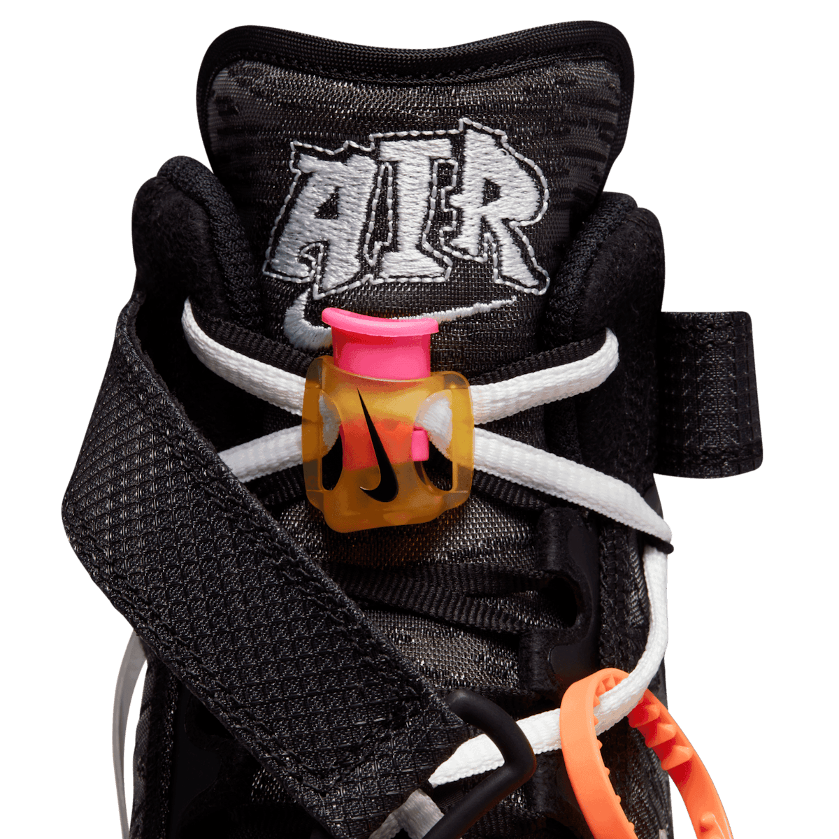 Nike Air Force 1 Mid Off-White Black Angle 7