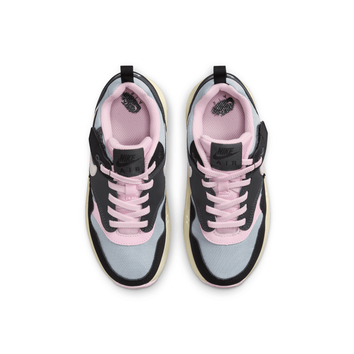 Nike Air Max 1 Black Anthracite Pink Foam (PS) Angle 1