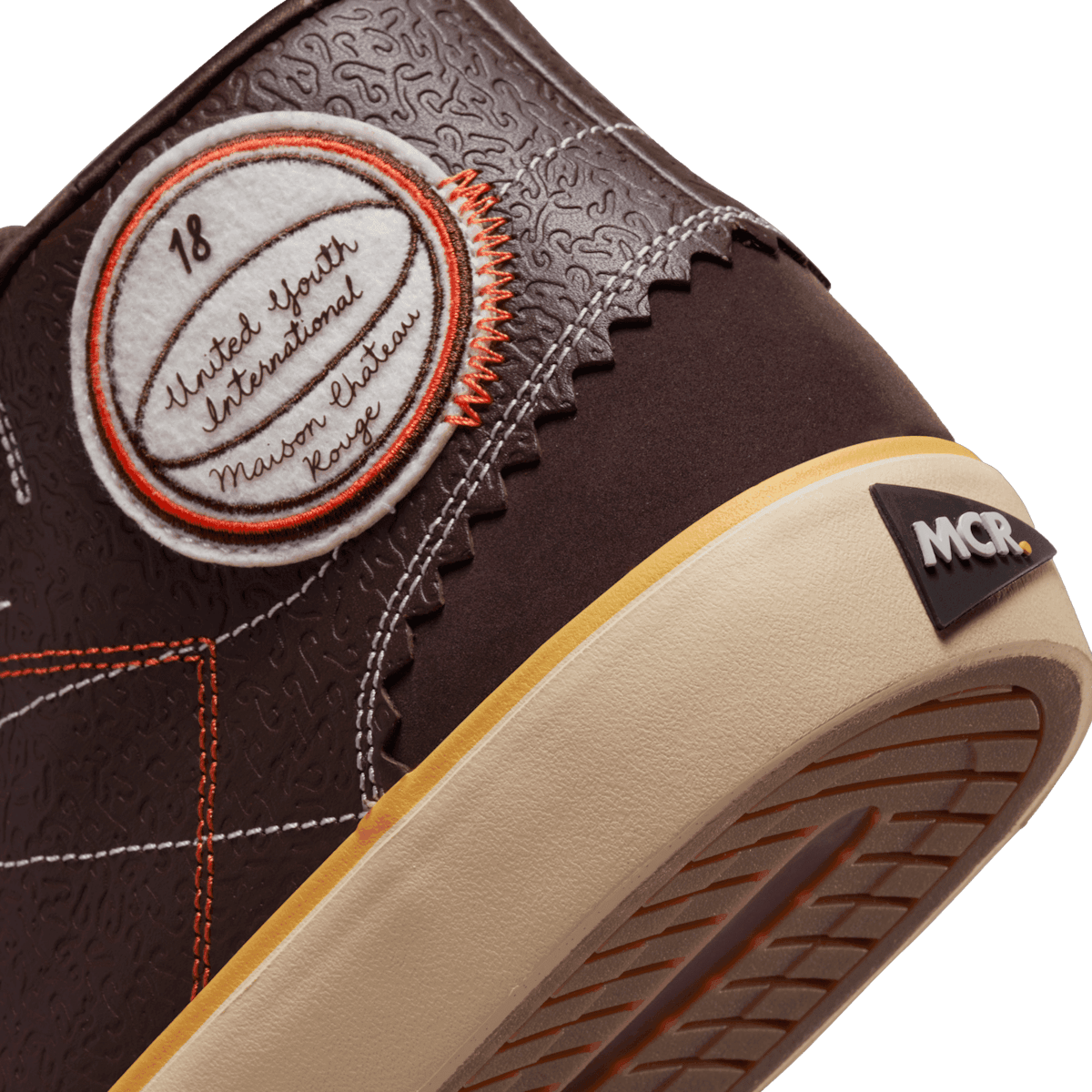 Jordan Series Mid Maison Chateau Rouge Brown Angle 5