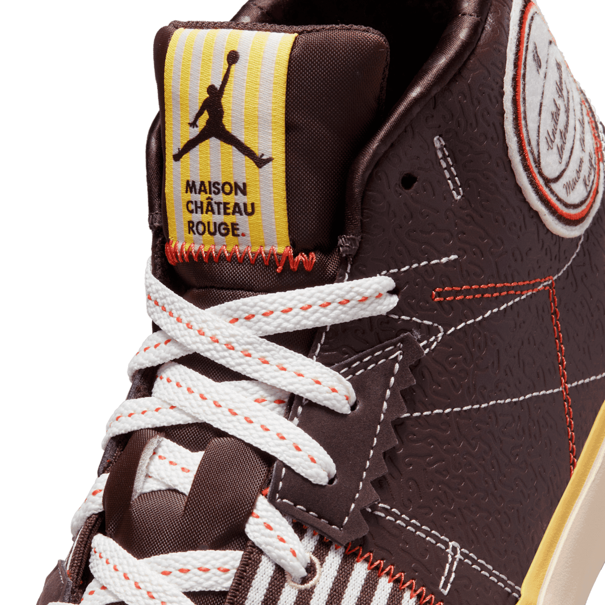 Jordan Series Mid Maison Chateau Rouge Brown Angle 6