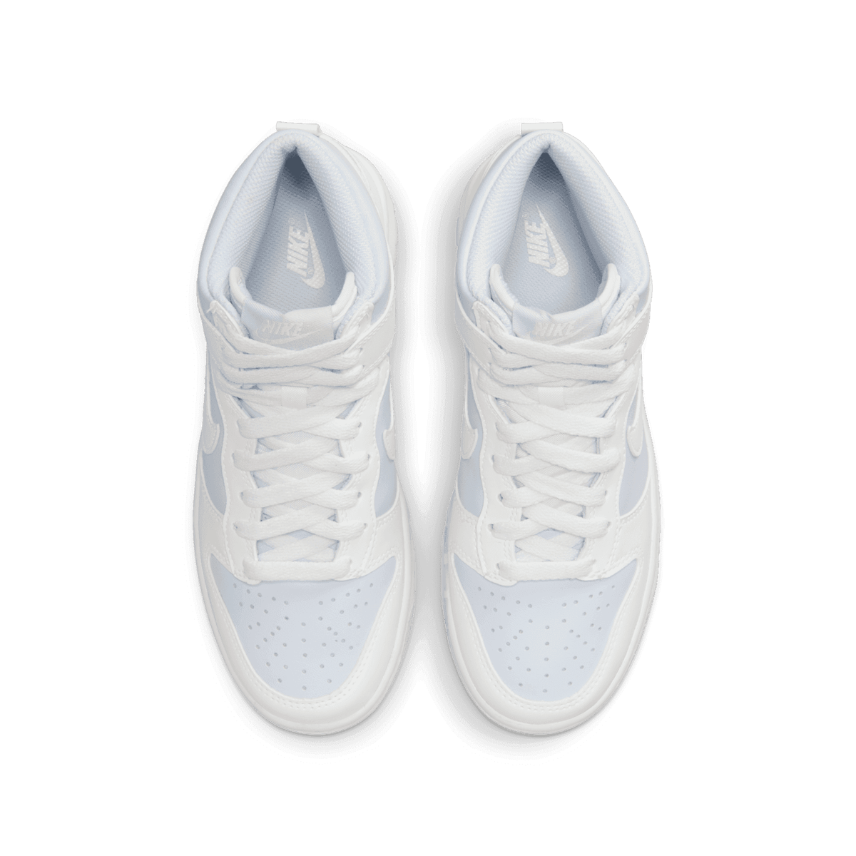 Nike Dunk High Summit White Football Grey (GS) Angle 1