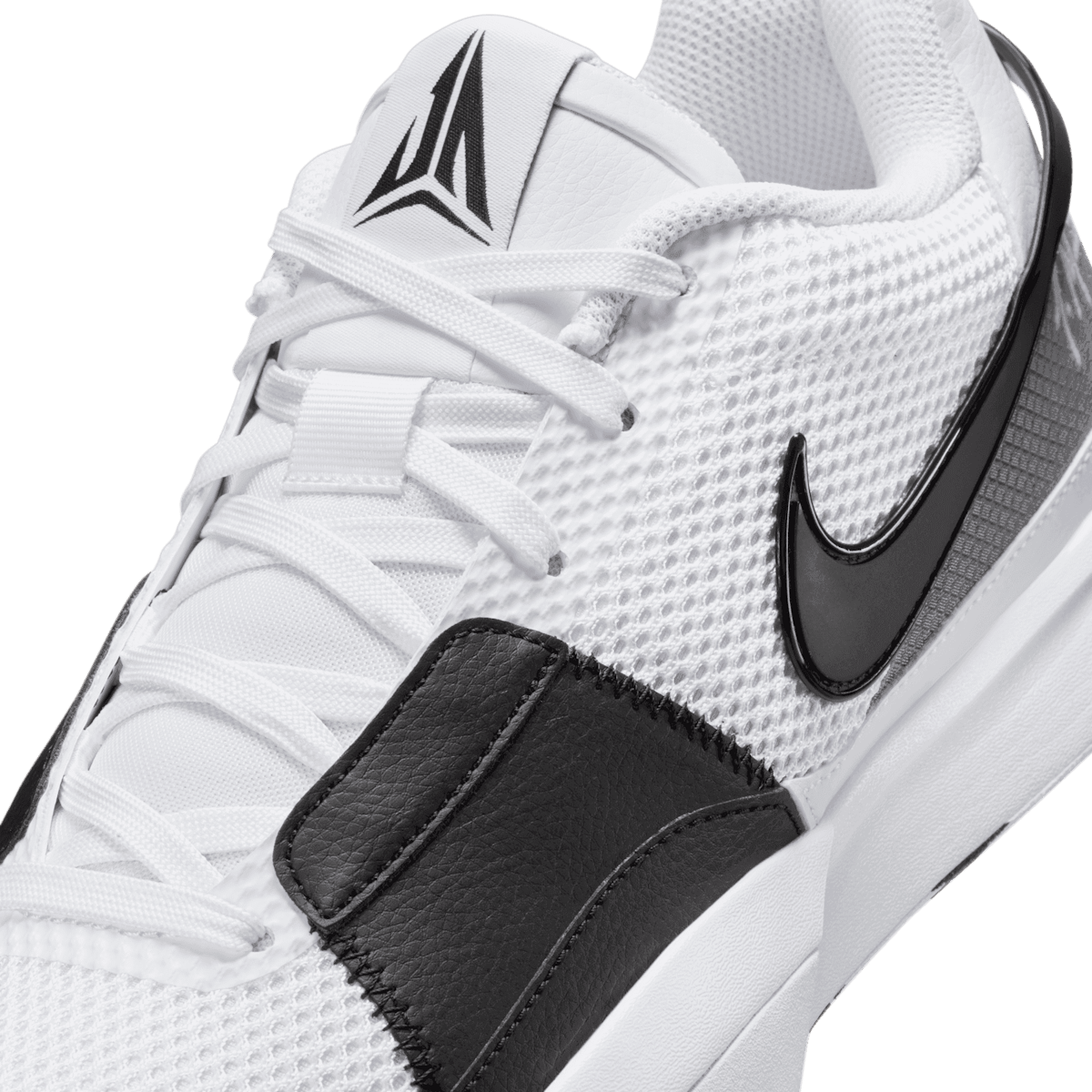 Nike Ja 1 White Black Angle 4