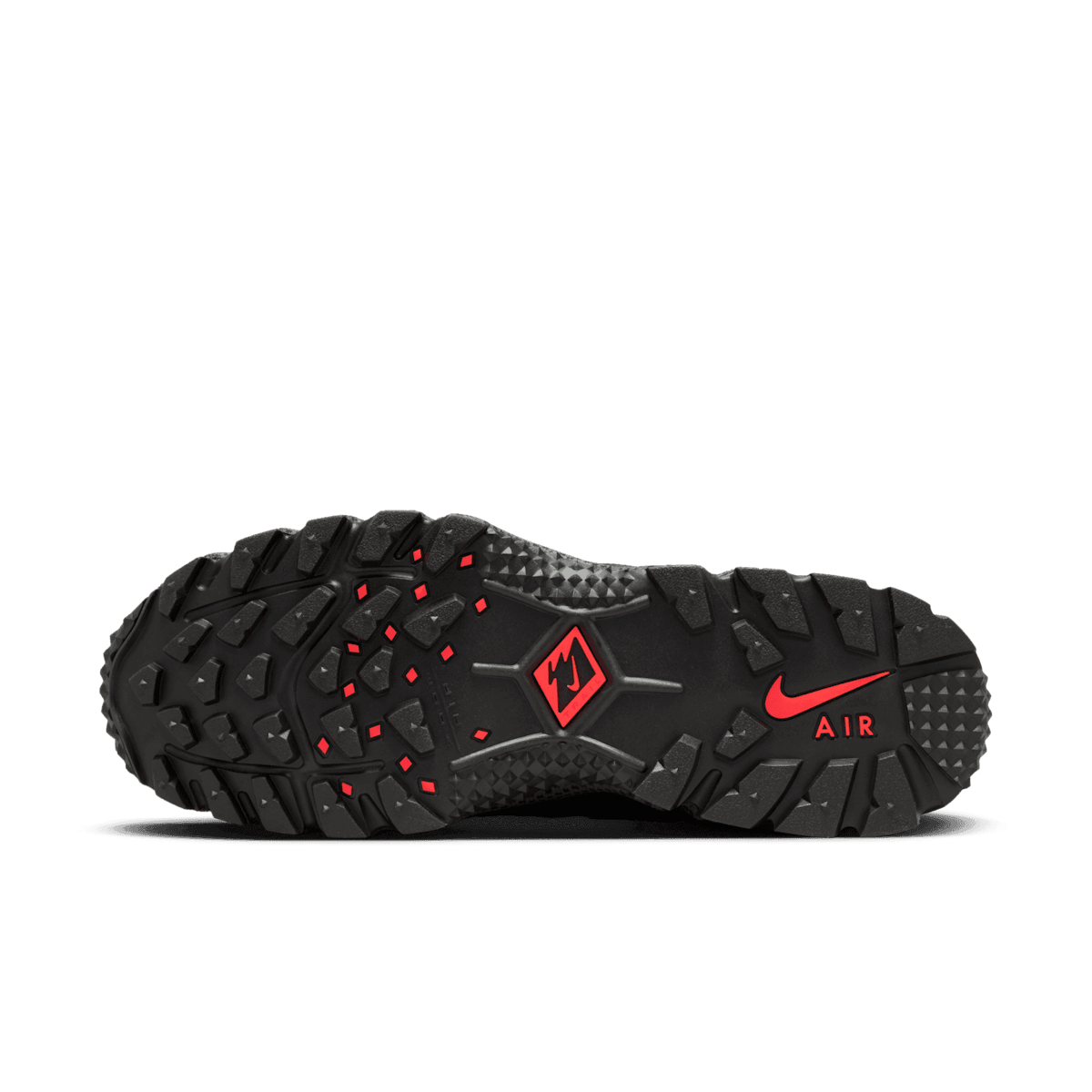 Nike Air Humara Black Bright Crimson Angle 0