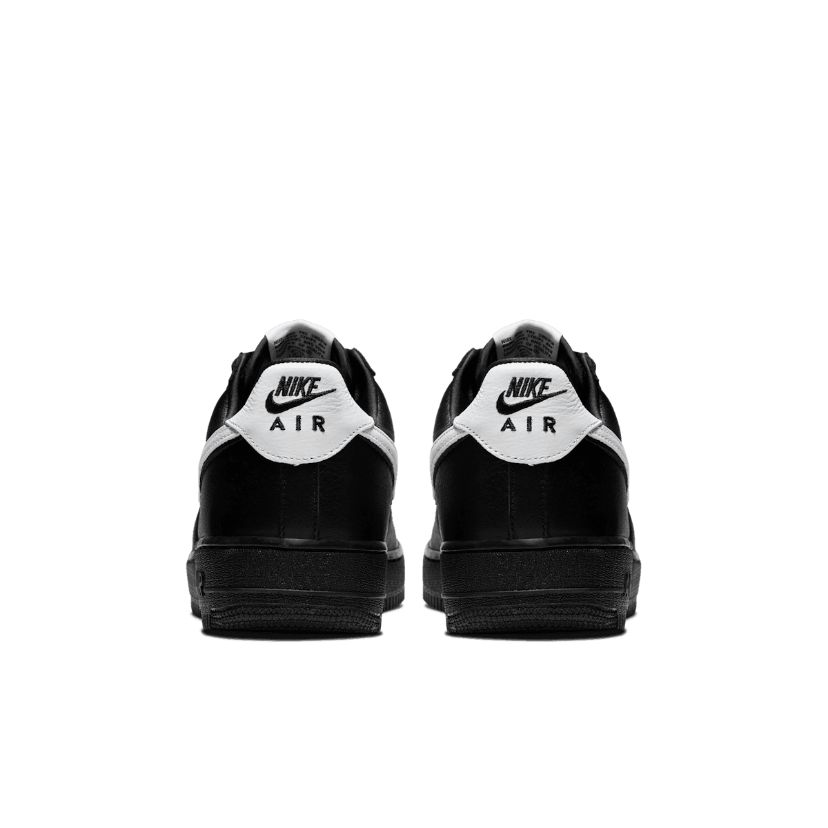 Nike Air Force 1 Low QS Black White Angle 3