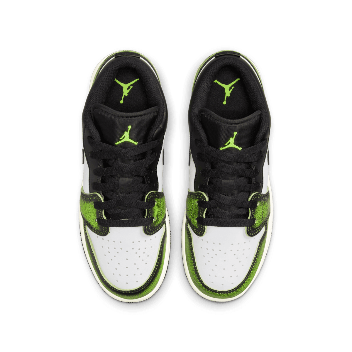 Jordan 1 Low Wear Away Green (GS) Angle 1