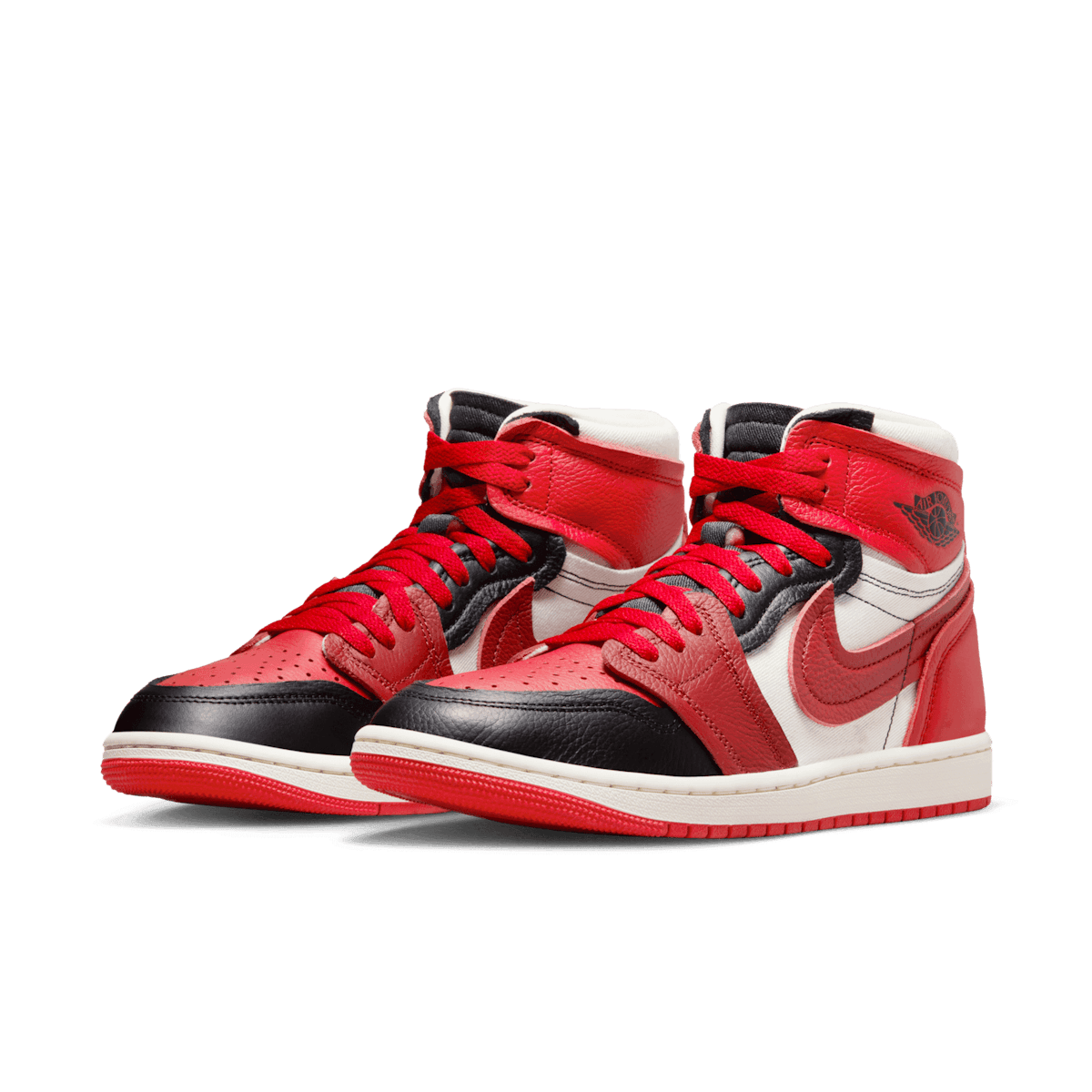 Air Jordan 1 MM High Sport Red Dune Red (W) Angle 2