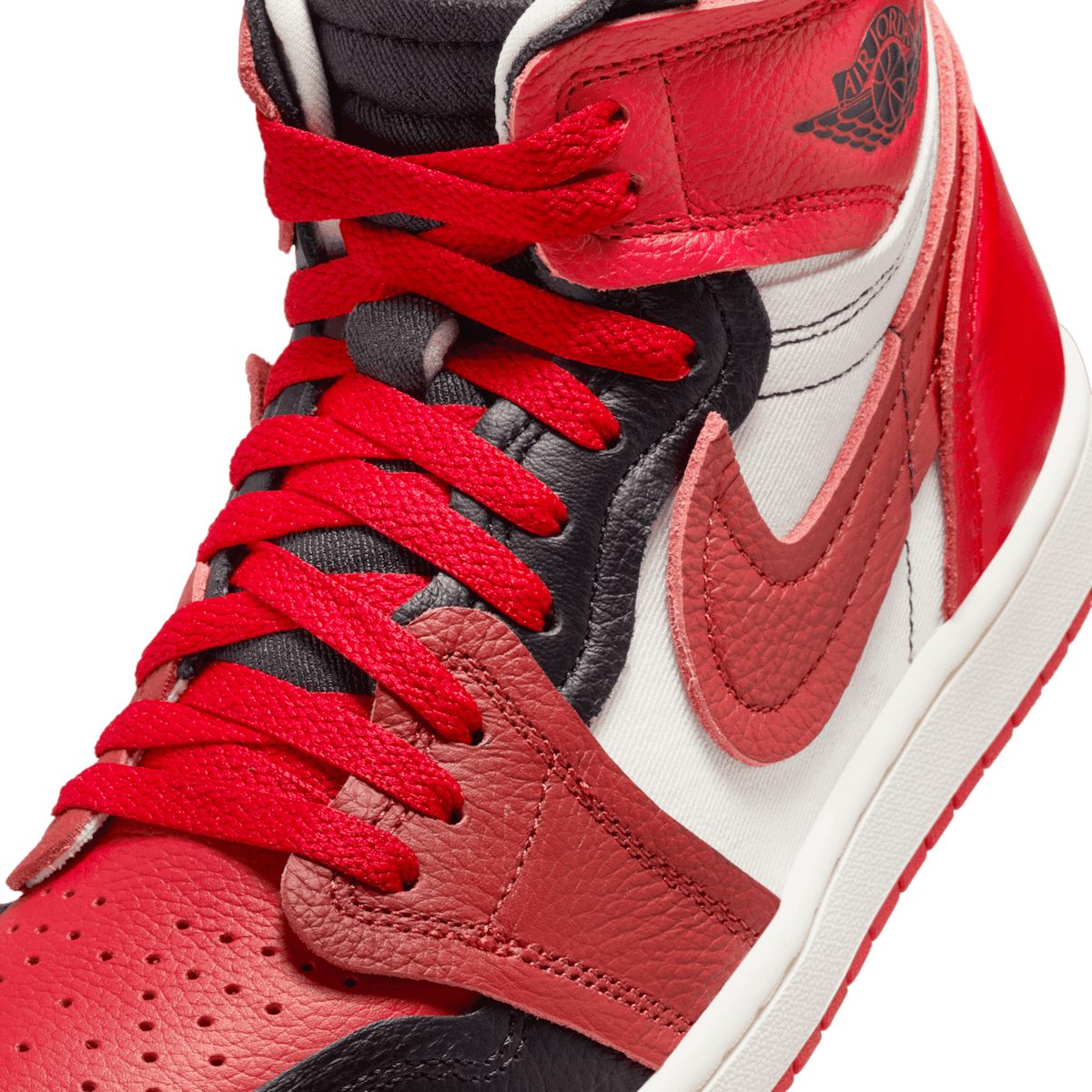 Air Jordan 1 MM High Sport Red Dune Red (W) Angle 4
