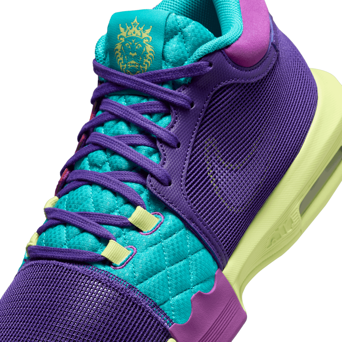 Nike LeBron Witness 8 Field Purple Angle 4