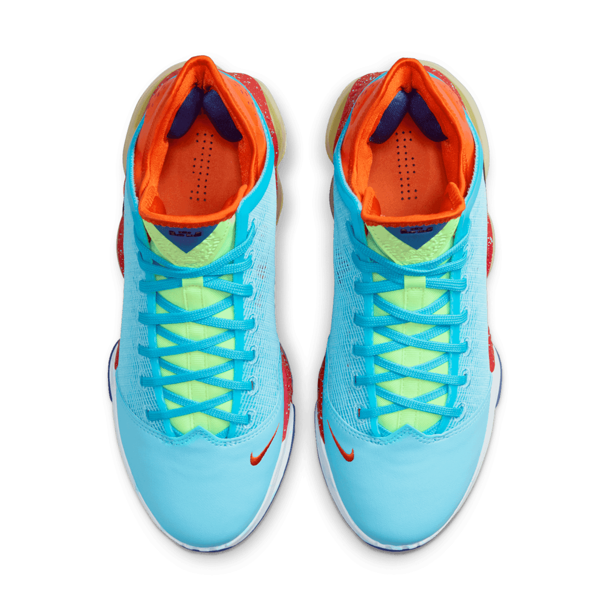 Nike LeBron 19 Low Blue Chill Angle 1