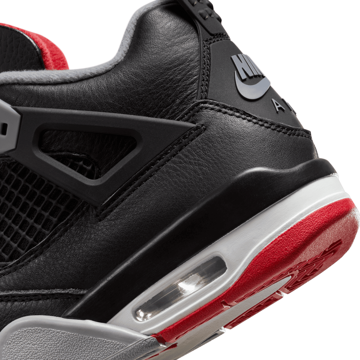 Air Jordan 4 Retro Reimagined Bred (GS) Angle 5
