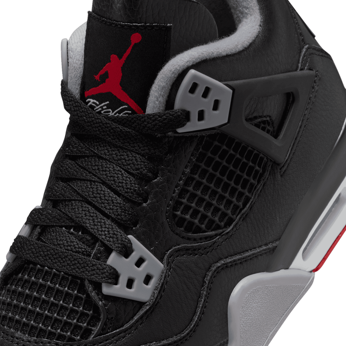 Air Jordan 4 Retro Reimagined Bred (GS) Angle 4