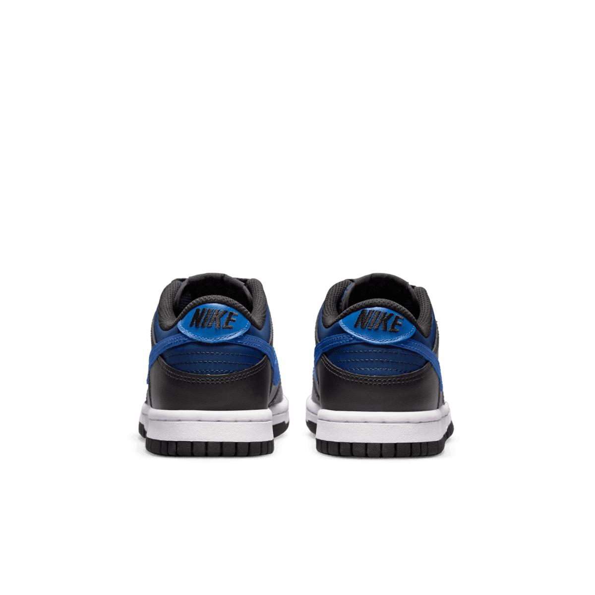 Nike Dunk Low Black Blue (GS) Angle 3