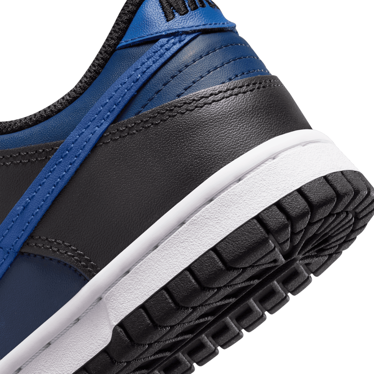 Nike Dunk Low Black Blue (GS) Angle 5