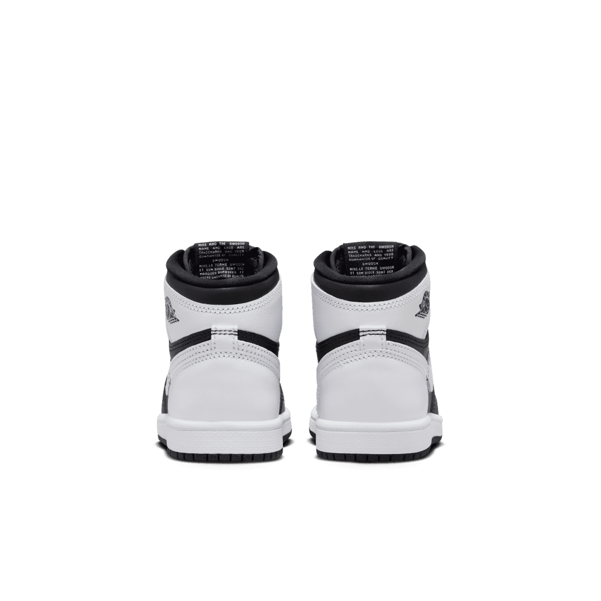 Air Jordan 1 Retro High OG Black White (PS) Angle 3