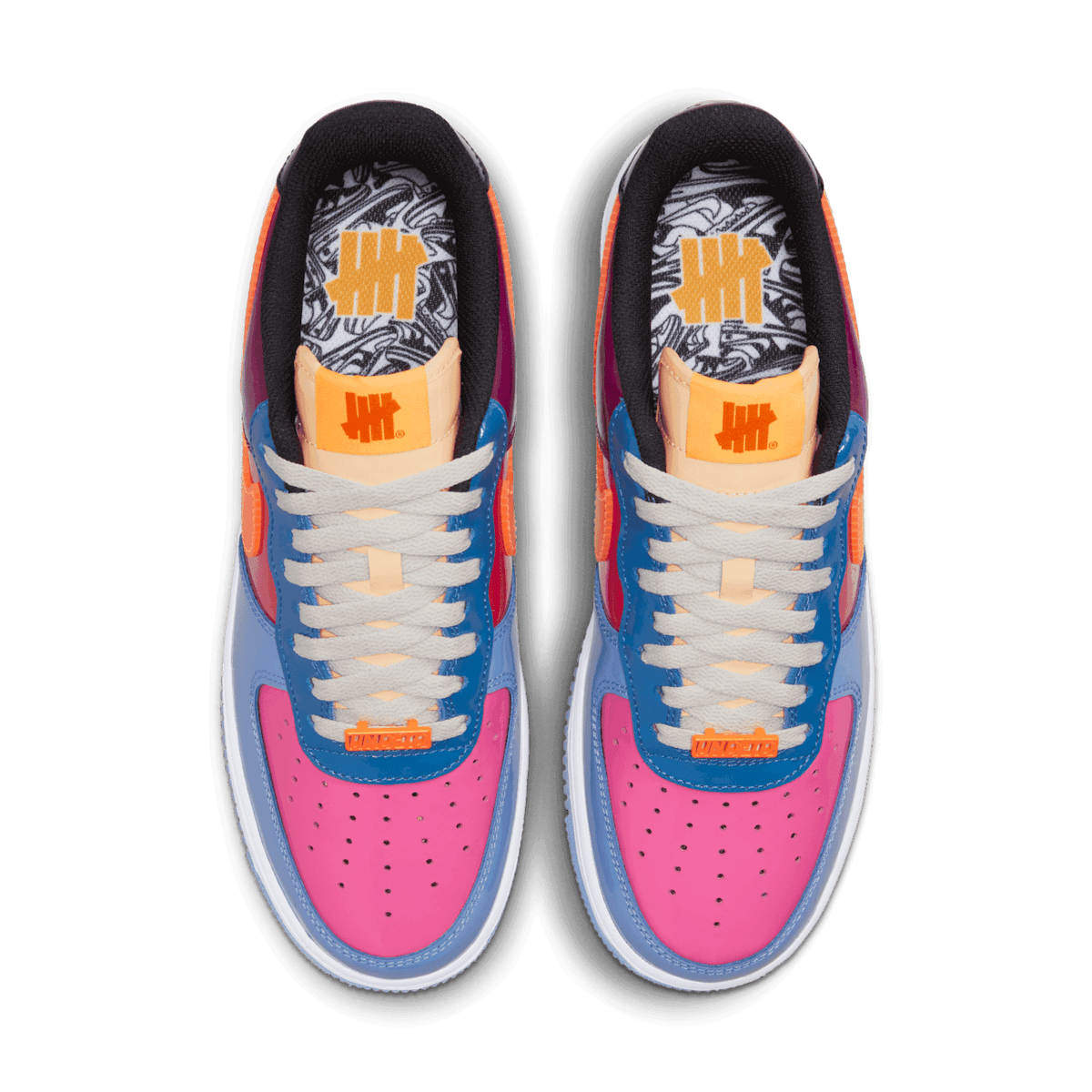 Nike Air Force 1 Low Undefeated Total Orange Angle 1