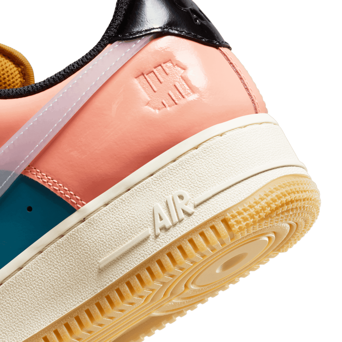 Nike Air Force 1 Low SP Undefeated Multi-Patent Celestine Blue Angle 5