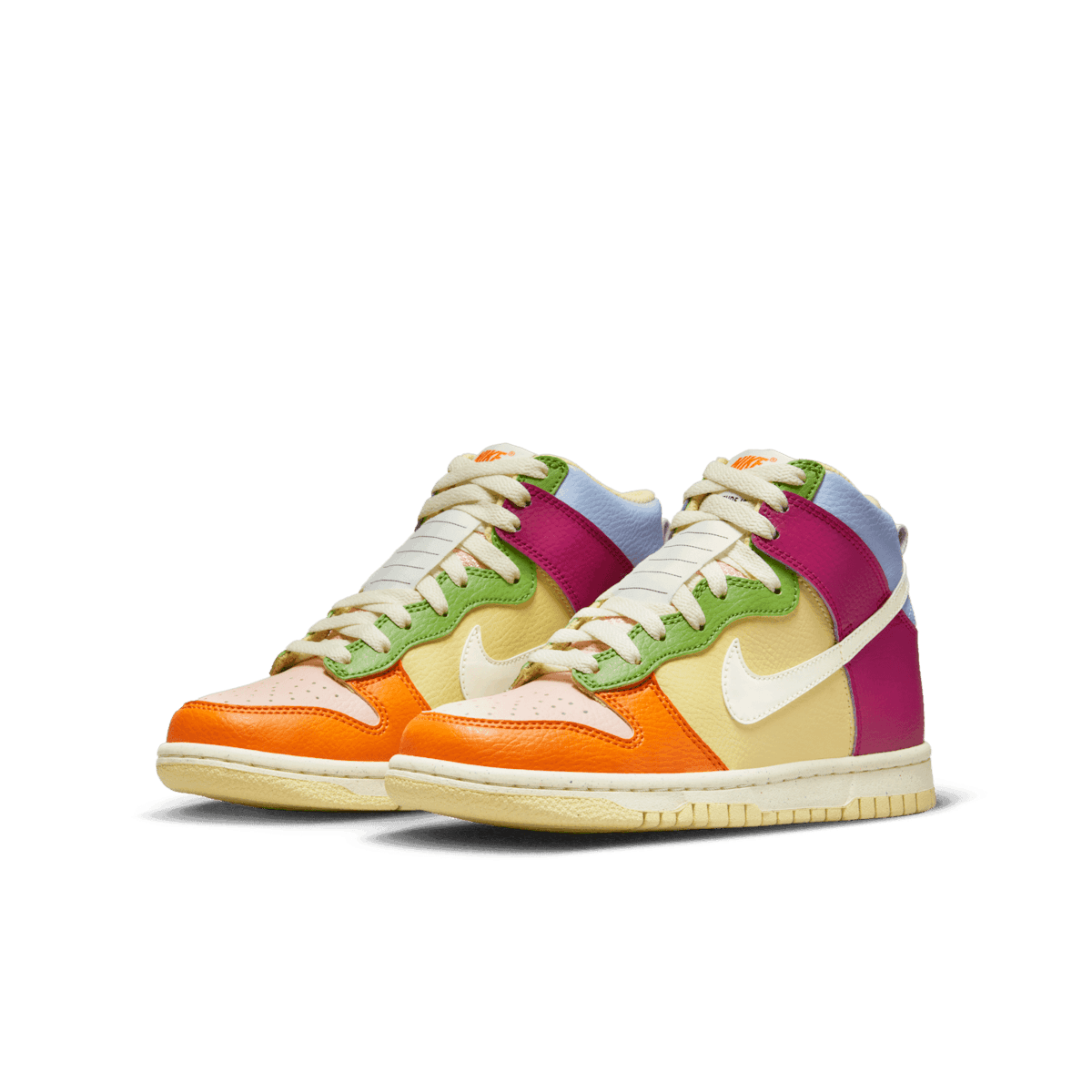Nike Dunk High Next Nature Multi-Color (GS) Angle 2