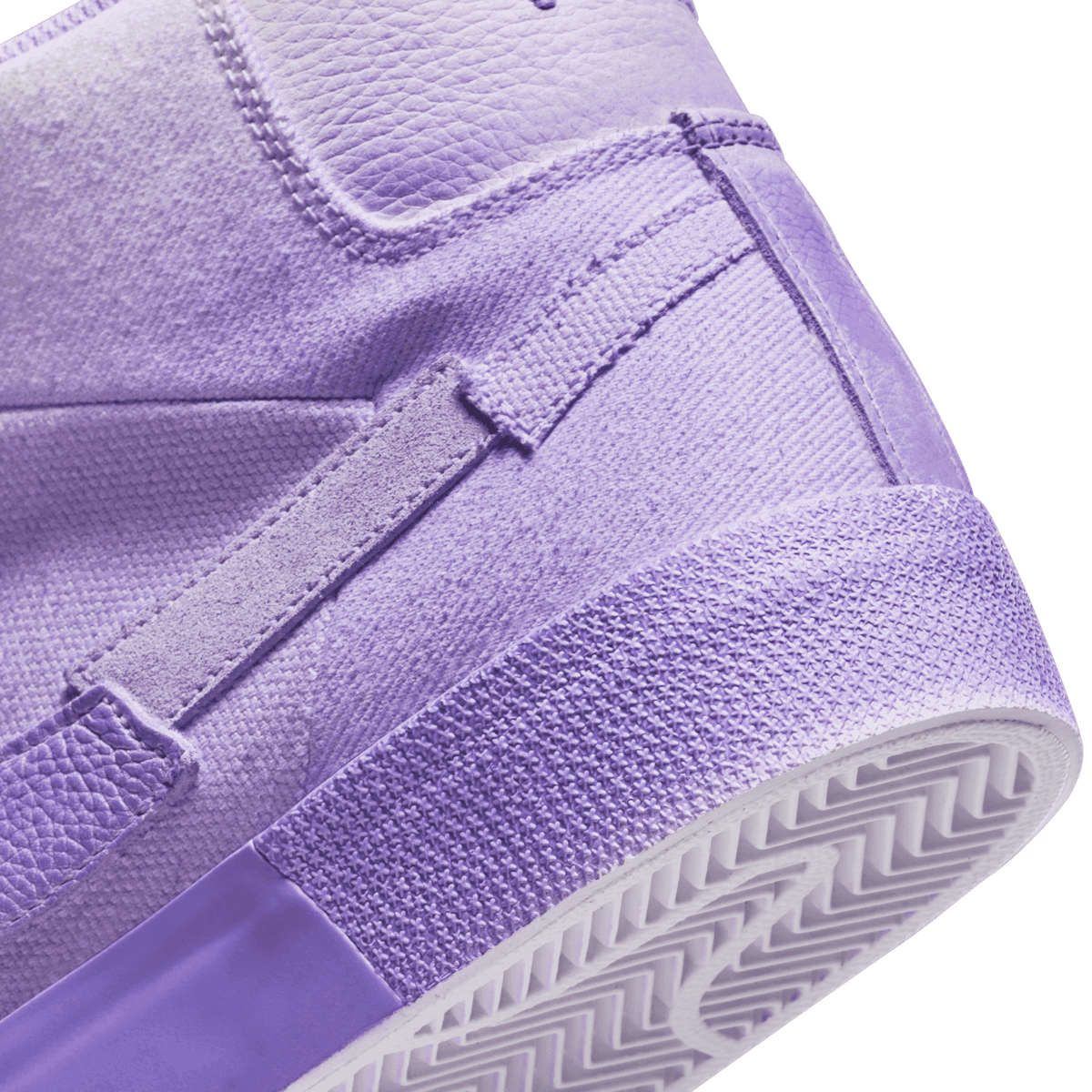 Nike SB Blazer Mid PRM Lilac Angle 5