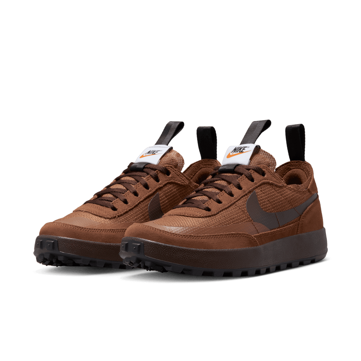 NikeCraft General Purpose Shoe Tom Sachs Pecan Brown Angle 2