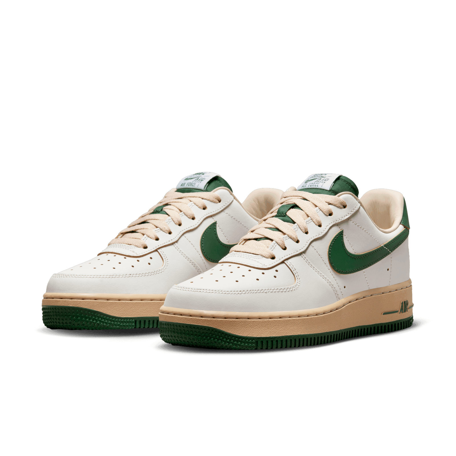 Nike Air Force 1 Low Sail Gorge Green (W) Angle 2