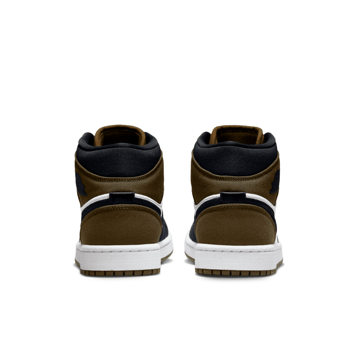 Air Jordan 1 Mid Olive Toe (W) Angle 3