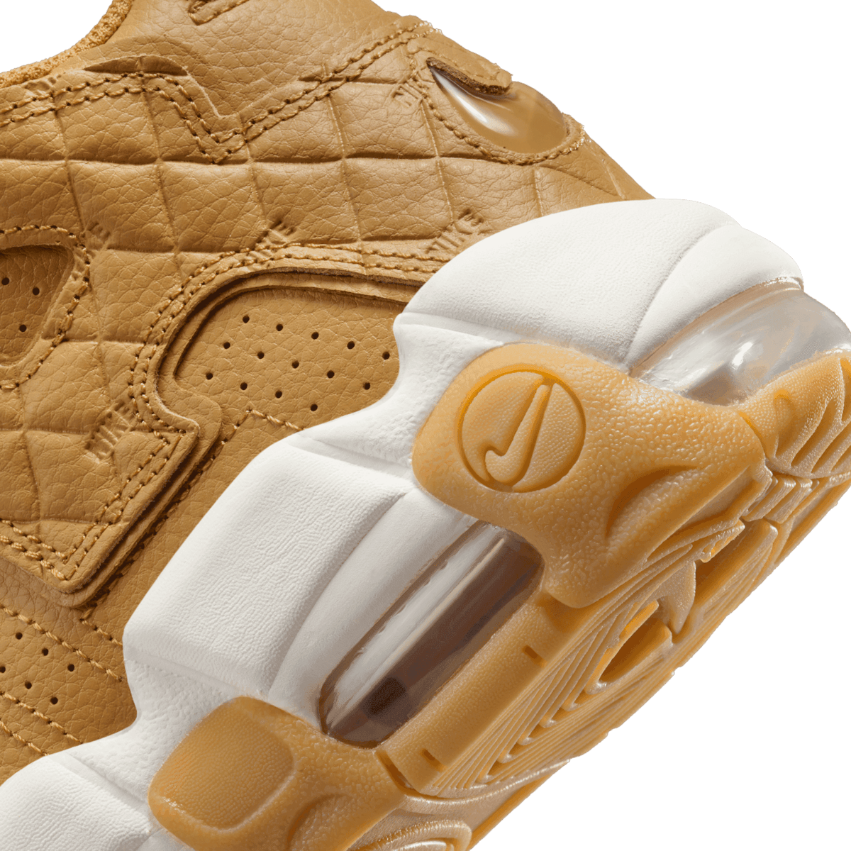 Nike Air More Uptempo Wheat Gum (W) Angle 5