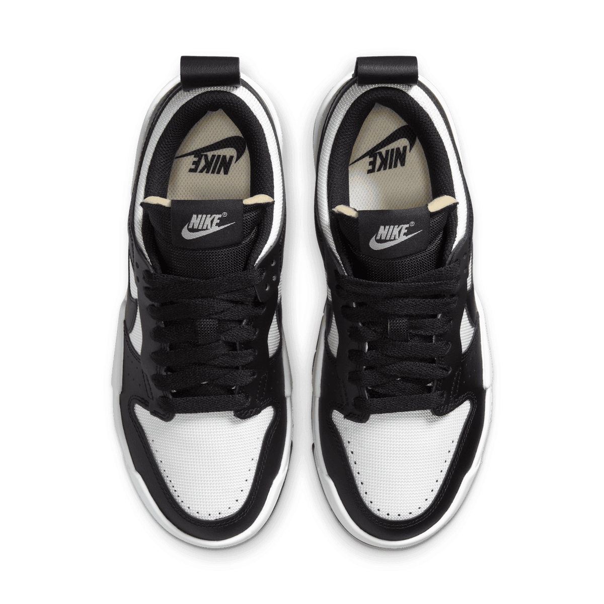Nike Dunk Low Disrupt Black White (W) Angle 1