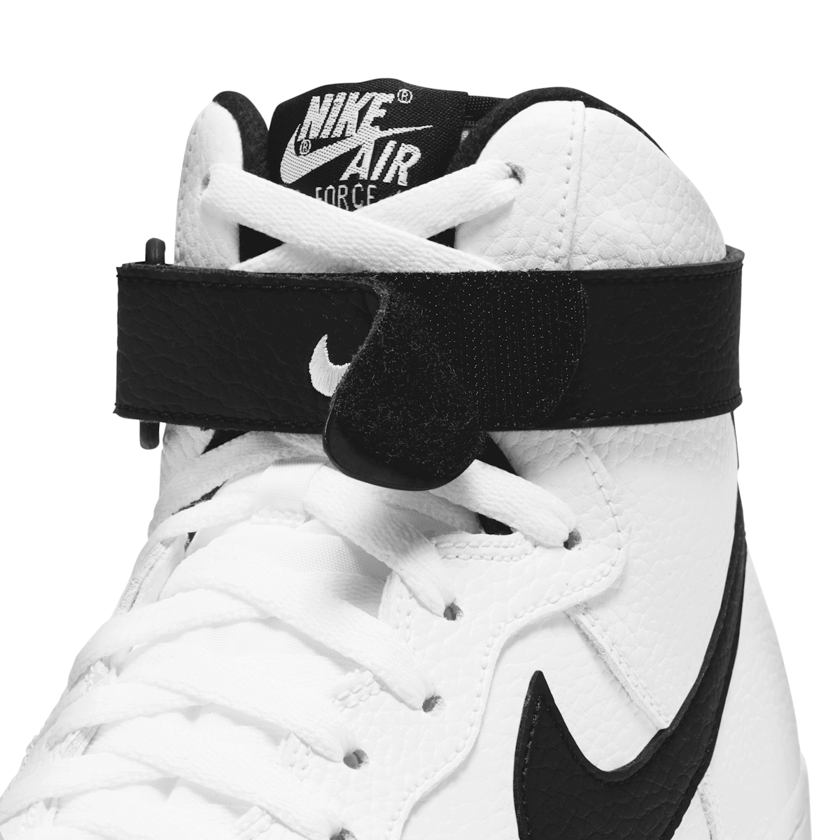 Nike Air Force 1 High White Black Angle 6