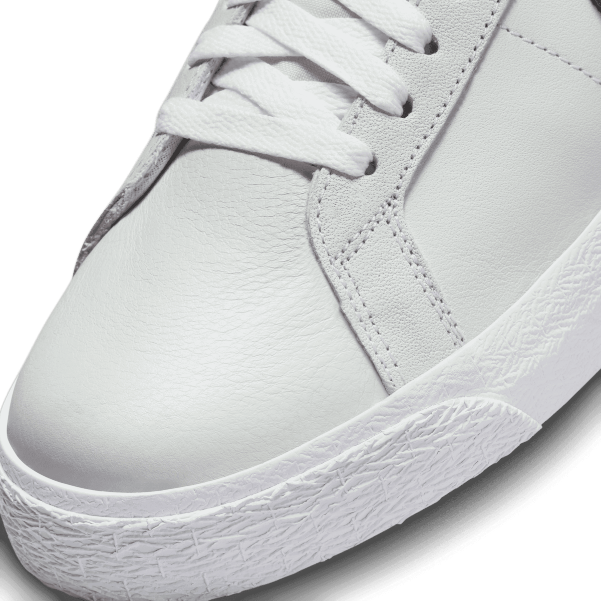 Nike SB Zoom Blazer Mid Orange Label White Pro Green Angle 4
