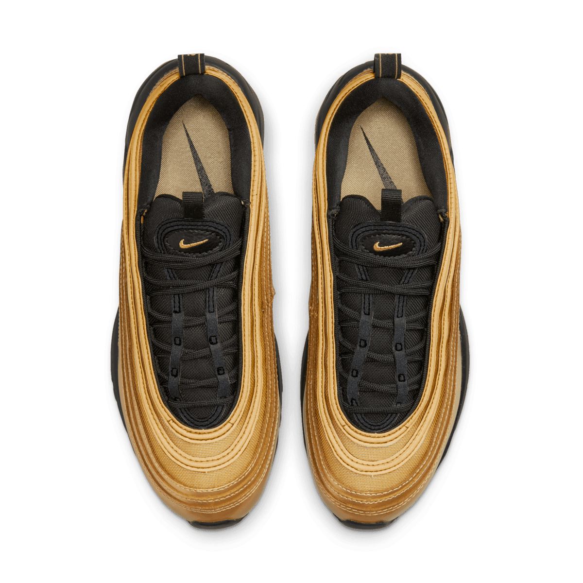 Nike Air Max 97 Metallic Gold Black (W) Angle 1