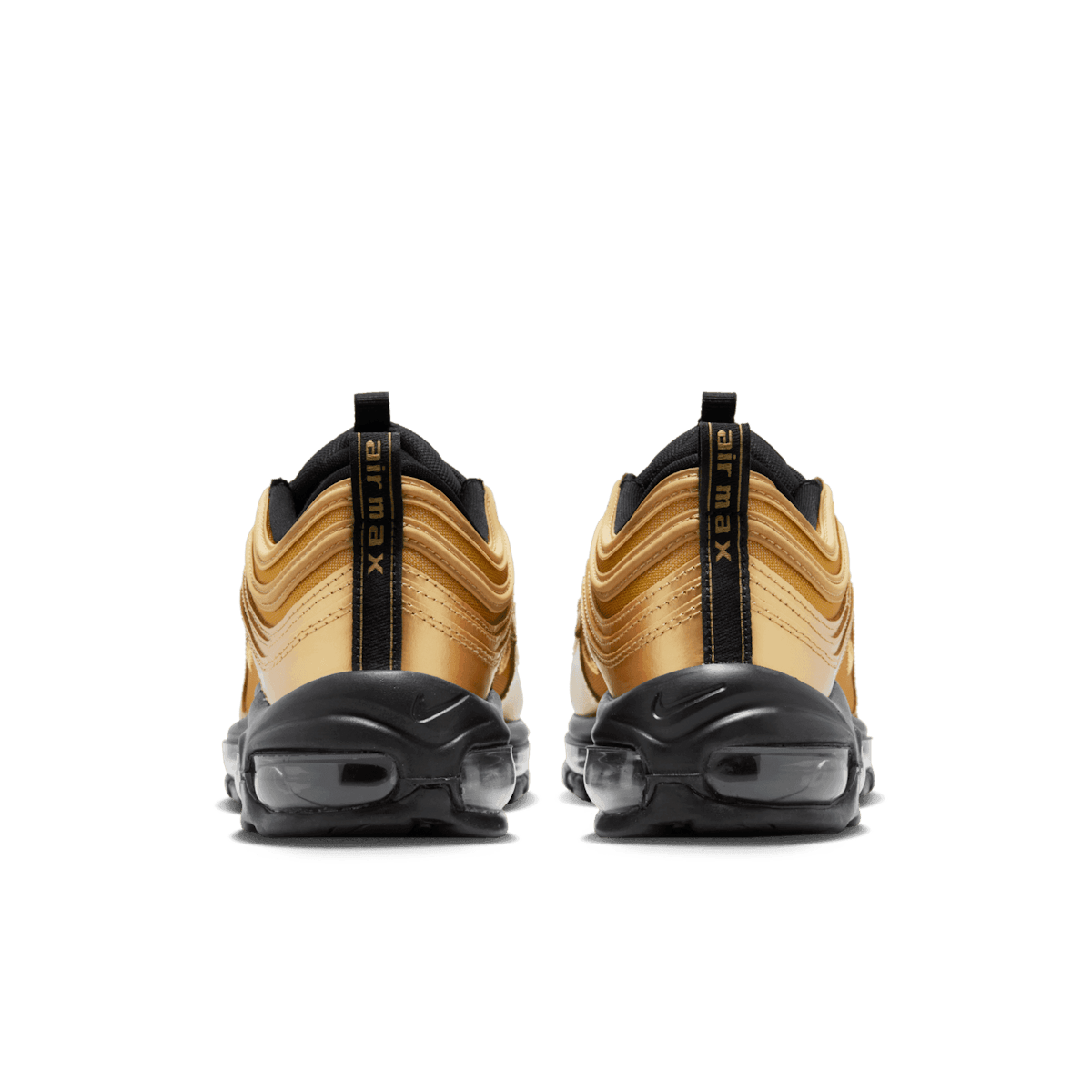 Nike Air Max 97 Metallic Gold Black (W) Angle 3