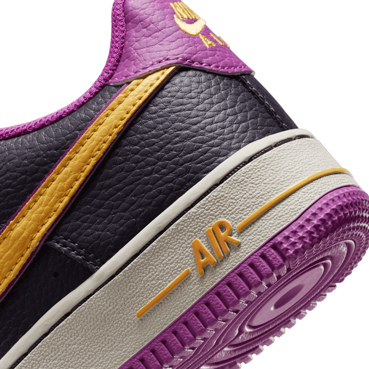 Nike Air Force 1 Low Lakers Alternate (GS) Angle 5