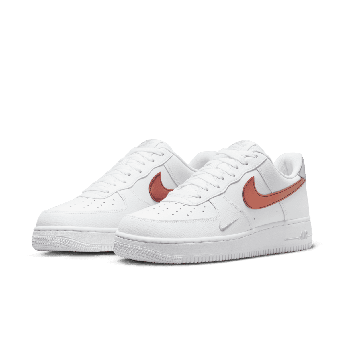 Nike Air Force 1 Low White Picante Red Angle 3