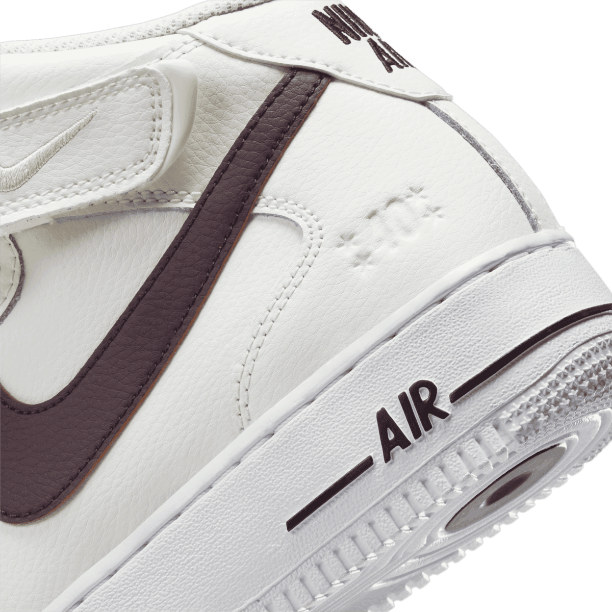 Nike Air Force 1 Mid 40th Anniversary Sail Brown Basalt Angle 5