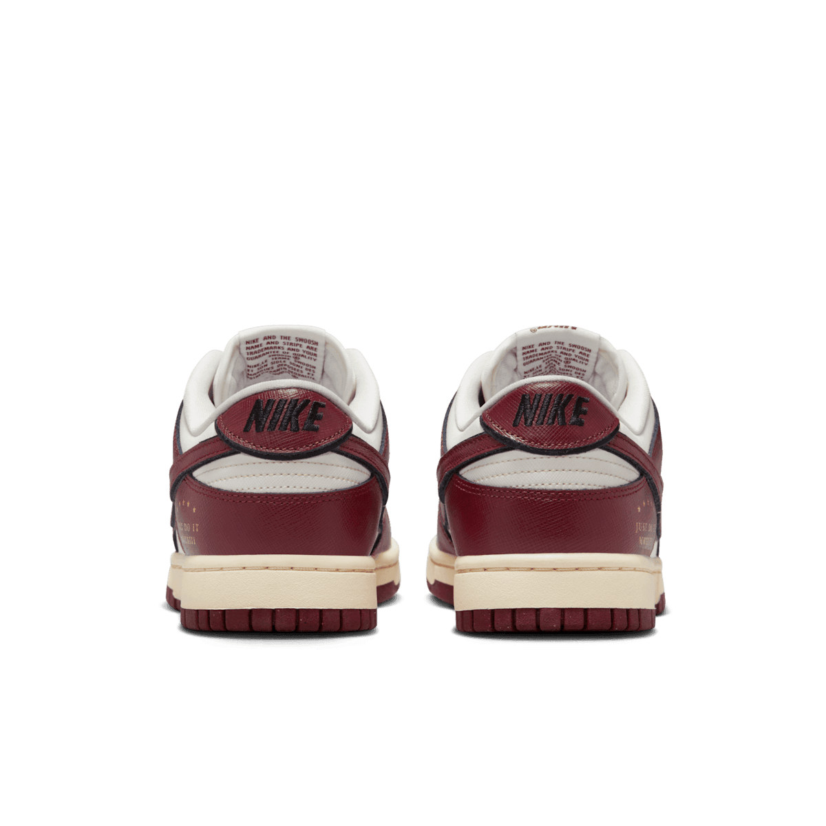 Nike Dunk Low Just Do It Team Red (W) Angle 3