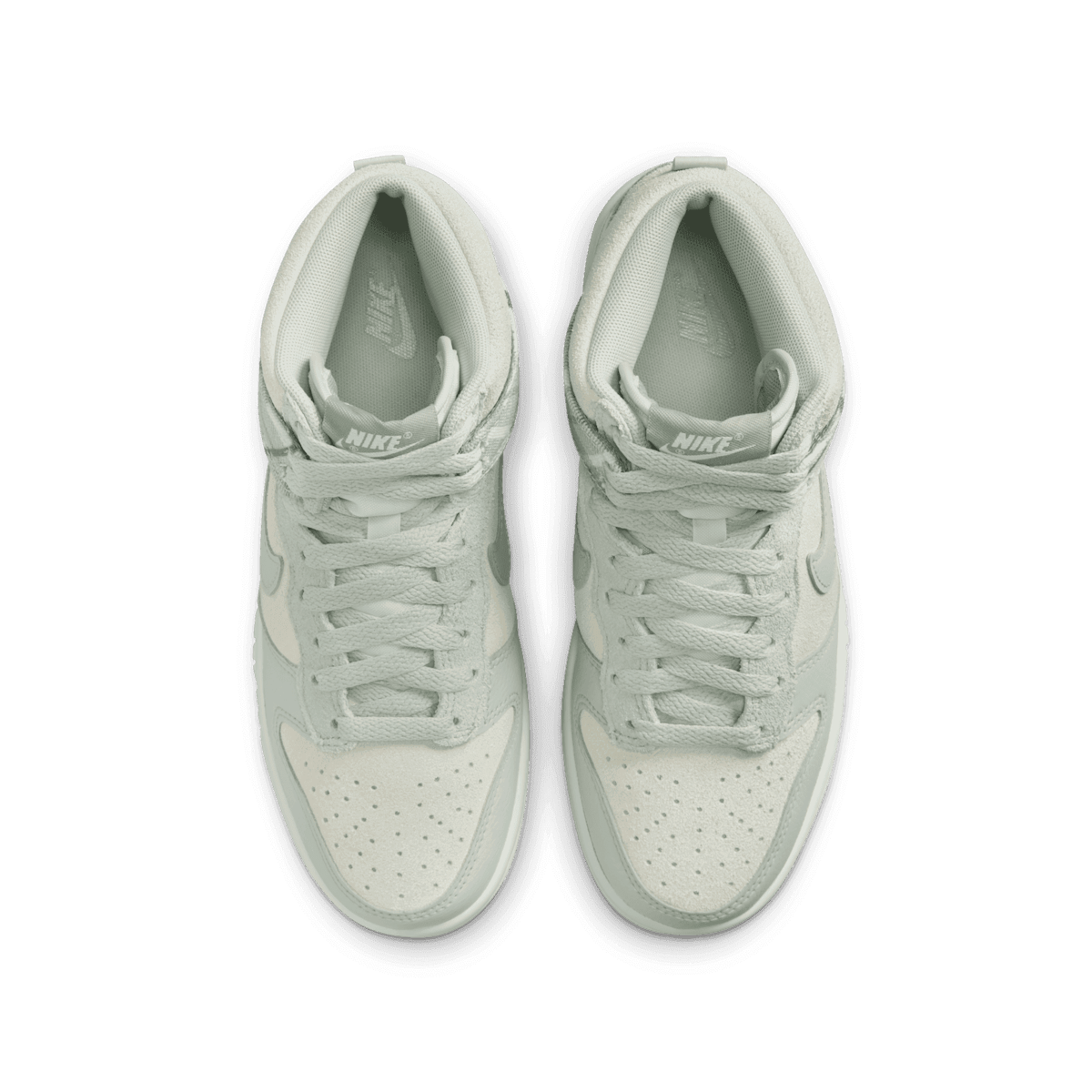 Nike Dunk High SE Tartan Plaid Summit White (GS) Angle 1