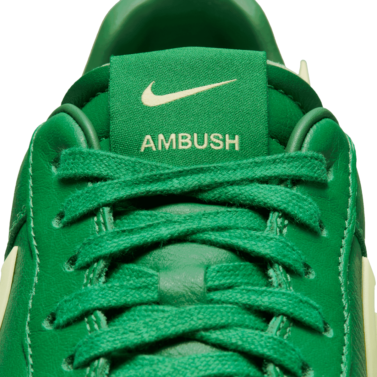 Nike Air Force 1 Low AMBUSH Green Angle 6
